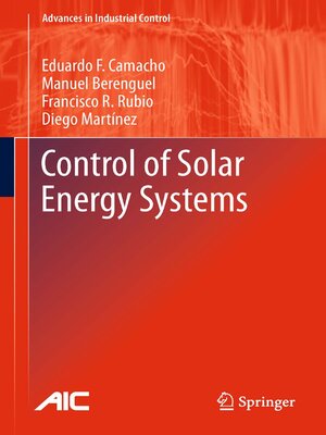 cover image of Control of Solar Energy Systems